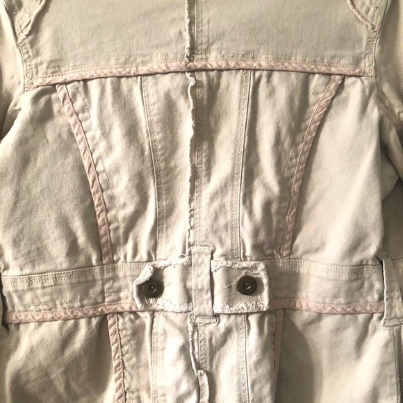 American Jeans Beige Jean Jacket - Picture 8 of 12